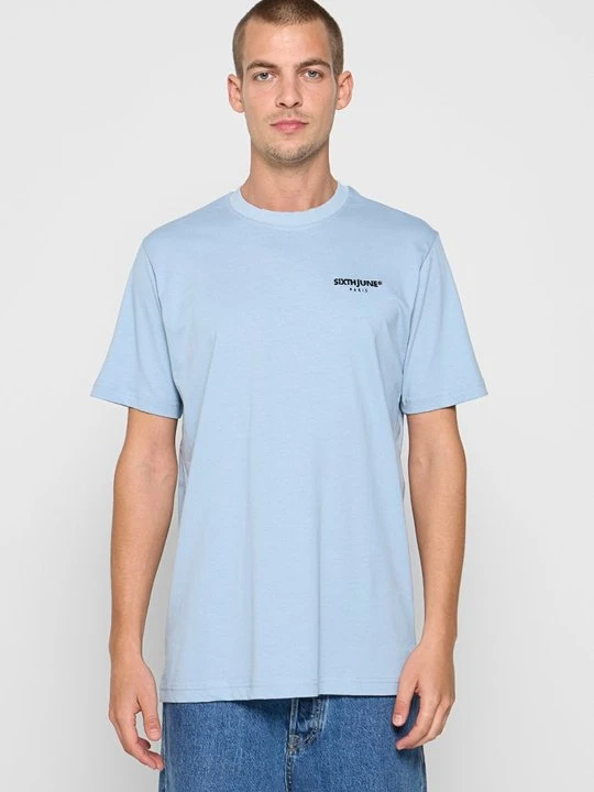 Zdjęcie produktu T-shirt basic Sixth June jasnoniebieski
