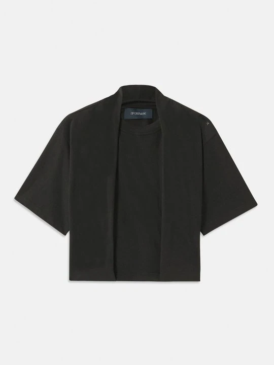 Zdjęcie produktu T-shirt basic SPORTMAX czarny