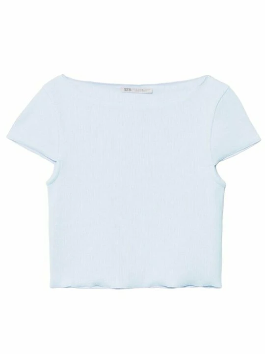 Zdjęcie produktu T-shirt basic Stradivarius biały