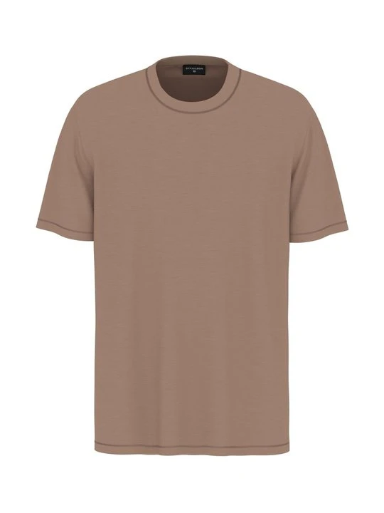 Zdjęcie produktu T-shirt basic Strellson beżowy