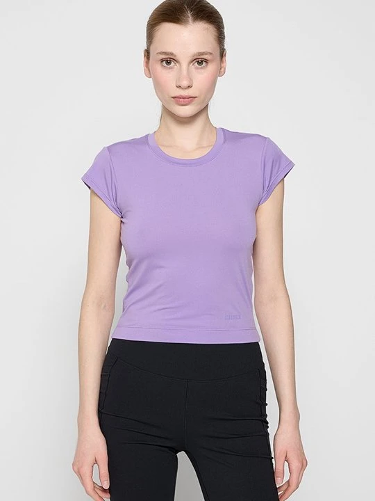 Zdjęcie produktu T-shirt basic Stronger fioletowy