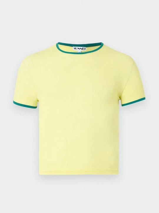 Zdjęcie produktu T-shirt basic Sunnei żółty