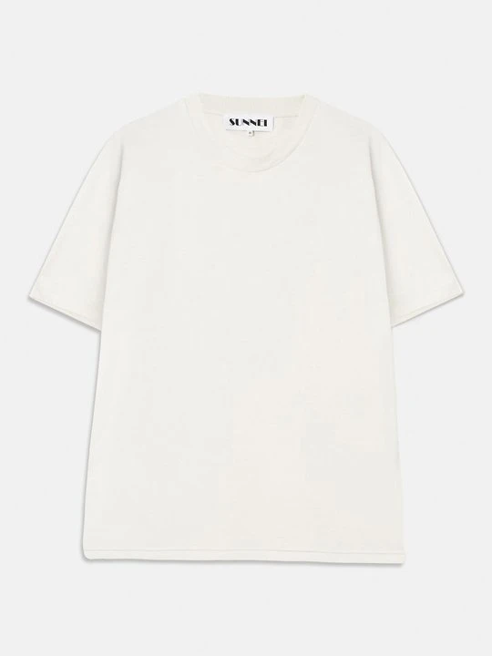 Zdjęcie produktu T-shirt basic Sunnei jasnożółty