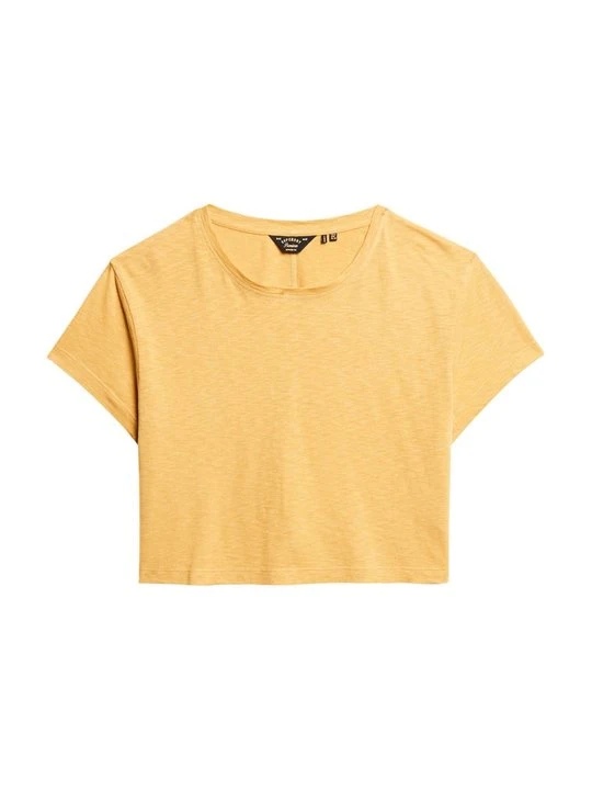 Zdjęcie produktu T-shirt basic Superdry żółty