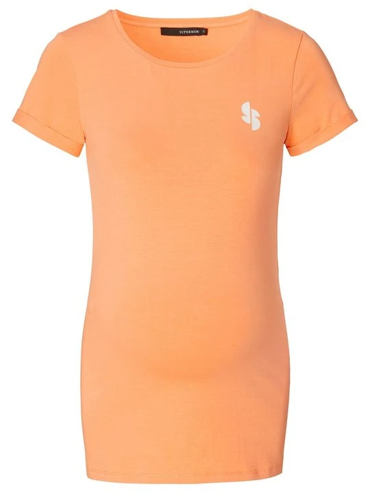 Zdjęcie produktu T-shirt basic Supermom pomarańczowy