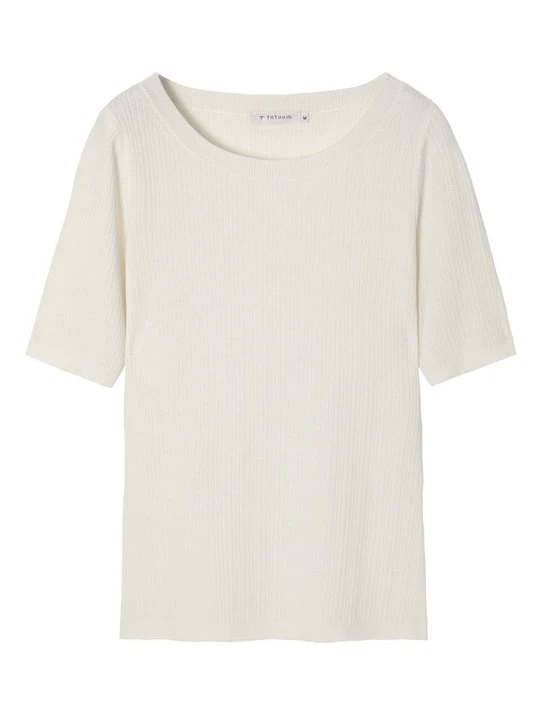 Zdjęcie produktu T-shirt basic Tatuum mleczny