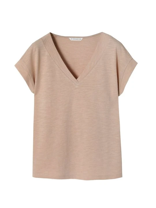 Zdjęcie produktu T-shirt basic Tatuum beżowy