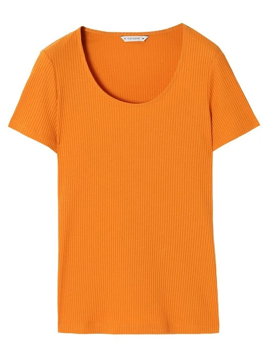 Zdjęcie produktu T-shirt basic Tatuum pomarańczowy