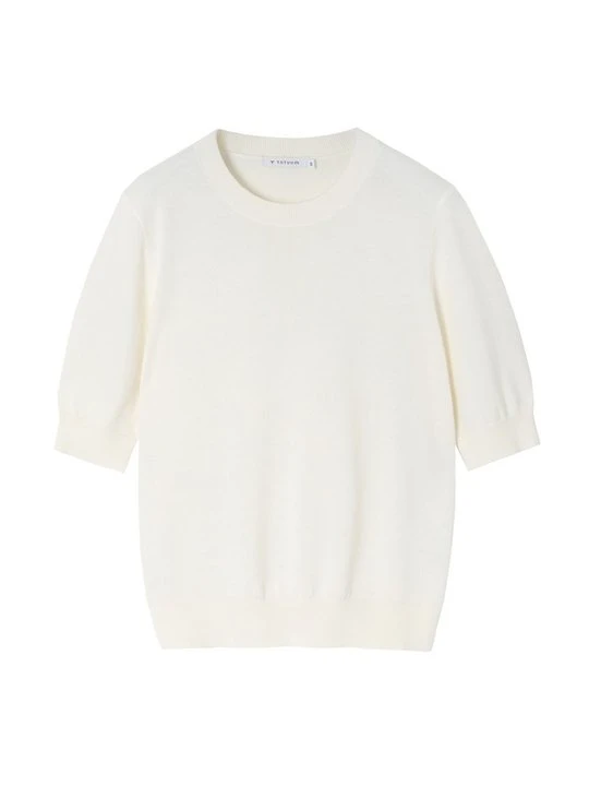 Zdjęcie produktu T-shirt basic Tatuum mleczny