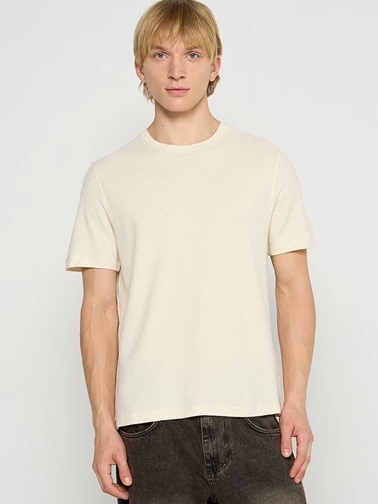 Zdjęcie produktu T-shirt basic Ted Baker beżowy