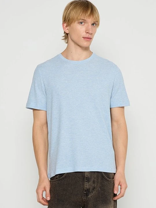 Zdjęcie produktu T-shirt basic Ted Baker jasnoniebieski