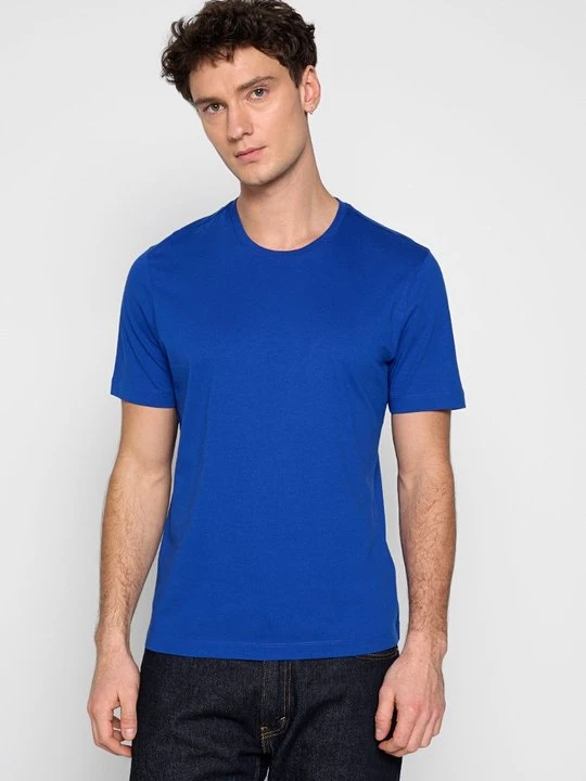 Zdjęcie produktu T-shirt basic Ted Baker niebieski