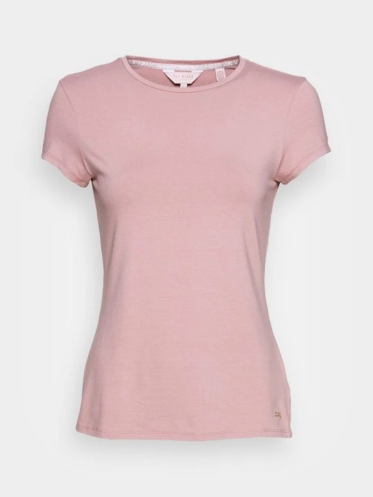 Zdjęcie produktu T-shirt basic Ted Baker różowy