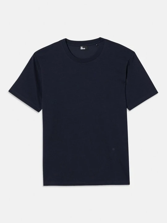 Zdjęcie produktu T-shirt basic The Kooples granatowy