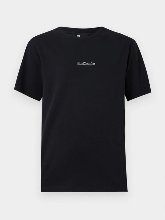 Zdjęcie produktu T-shirt basic The Kooples czarny