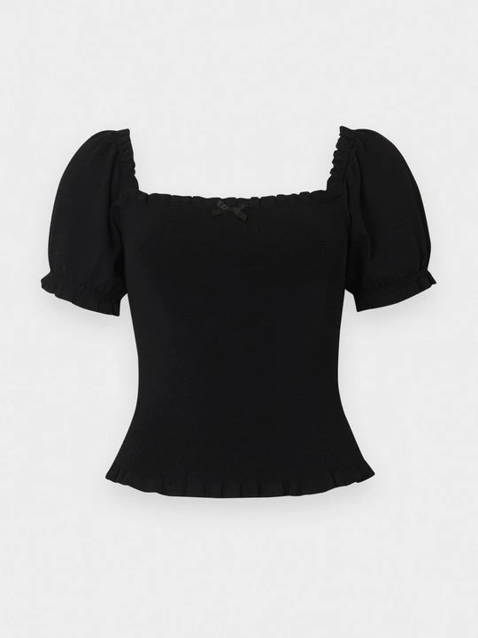 Zdjęcie produktu T-shirt basic The Kooples czarny