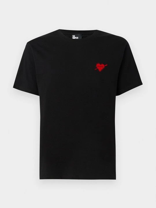 Zdjęcie produktu T-shirt basic The Kooples czarny