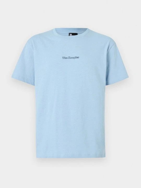 Zdjęcie produktu T-shirt basic The Kooples jasnoniebieski