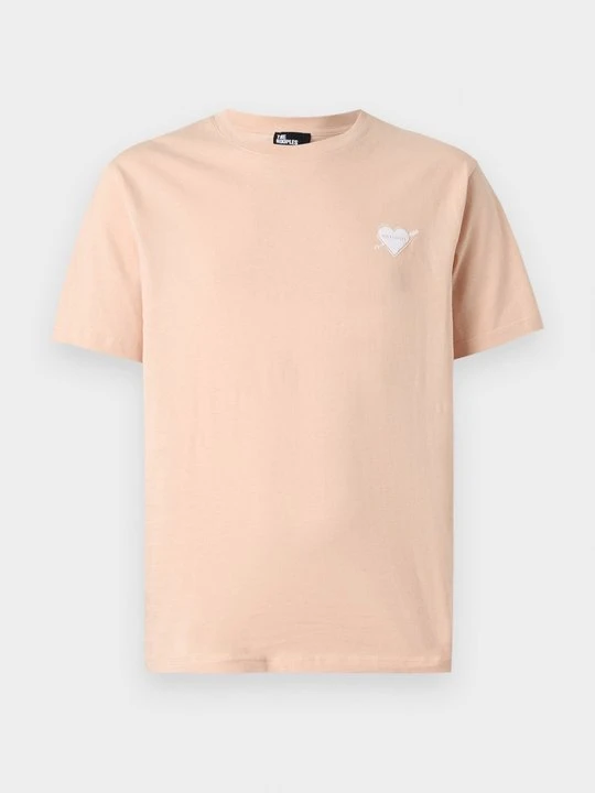 Zdjęcie produktu T-shirt basic The Kooples różowy