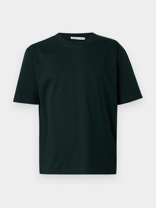 Zdjęcie produktu T-shirt basic Tiger Of Sweden ciemnozielony