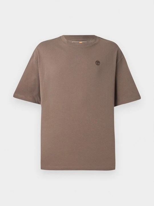 Zdjęcie produktu T-shirt basic Timberland ciemnożółty