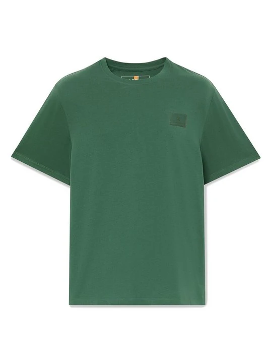 Zdjęcie produktu T-shirt basic Timberland ciemnozielony