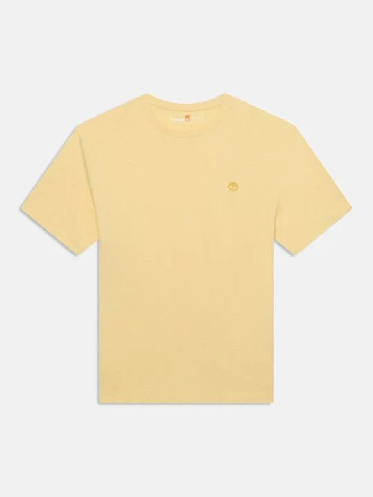 Zdjęcie produktu T-shirt basic Timberland jasnożółty