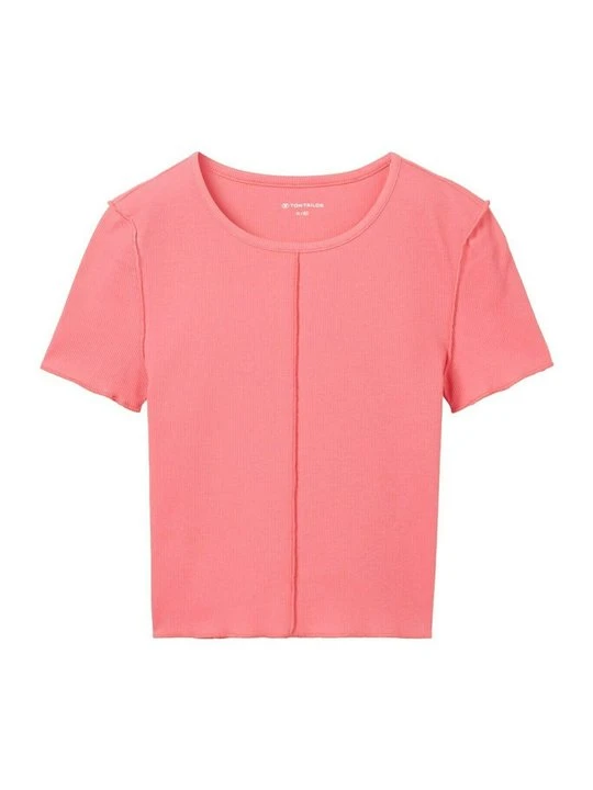 Zdjęcie produktu T-shirt basic Tom Tailor różowy
