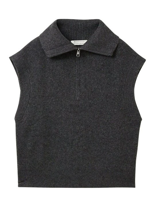 Zdjęcie produktu T-shirt basic Tom Tailor szary melanż