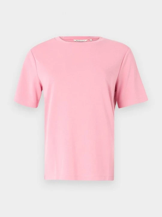 Zdjęcie produktu T-shirt basic Tom Tailor jasnoróżowy