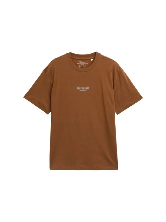 Zdjęcie produktu T-shirt basic Tom Tailor beżowy