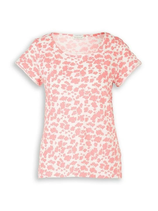 Zdjęcie produktu T-shirt basic Tom Tailor koralowy