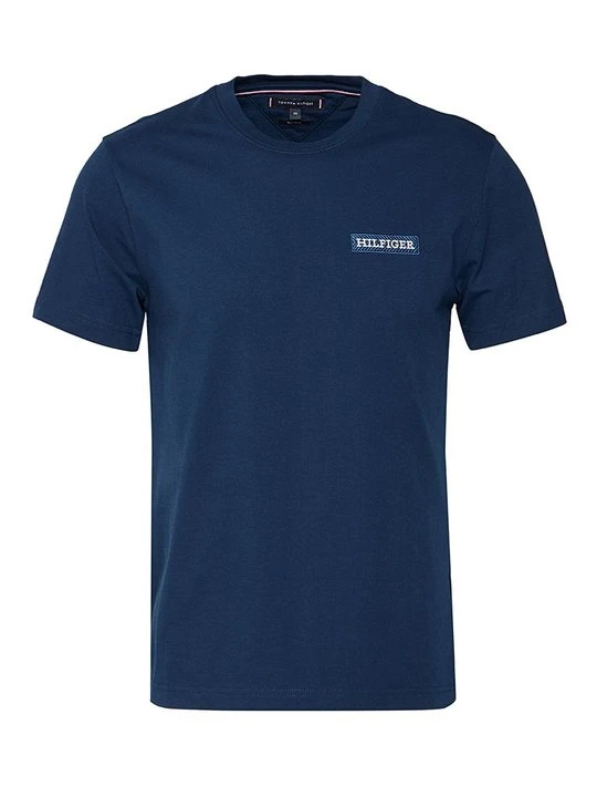 Zdjęcie produktu T-shirt basic Tommy Hilfiger granatowy