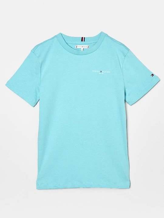 Zdjęcie produktu T-shirt basic Tommy Hilfiger niebieski