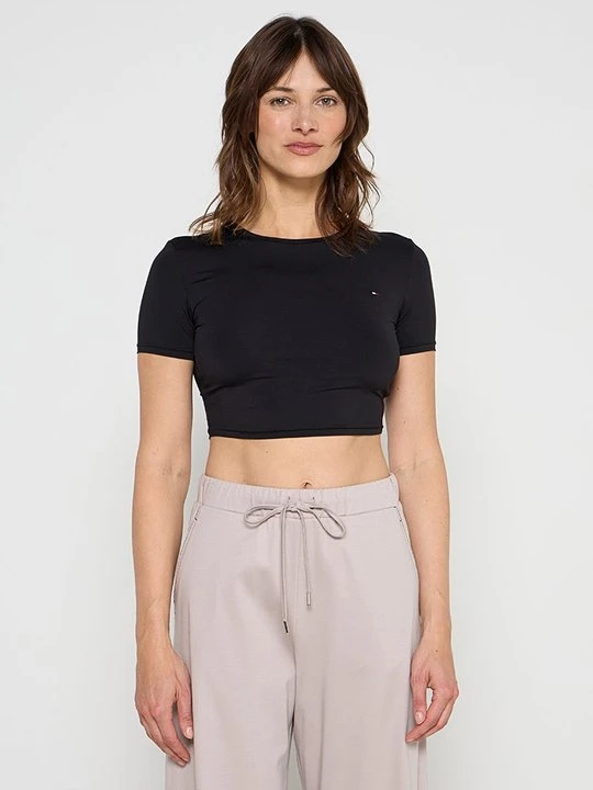 Zdjęcie produktu T-shirt basic Tommy Hilfiger czarny
