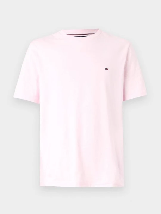 Zdjęcie produktu T-shirt basic Tommy Hilfiger jasnoróżowy
