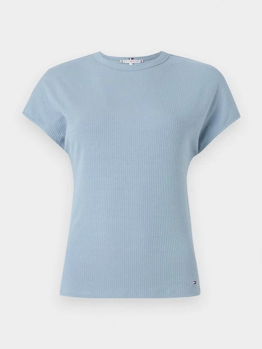 Zdjęcie produktu T-shirt basic Tommy Hilfiger niebieski