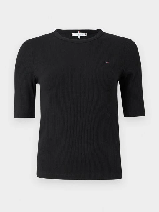Zdjęcie produktu T-shirt z nadrukiem Tommy Hilfiger czarny