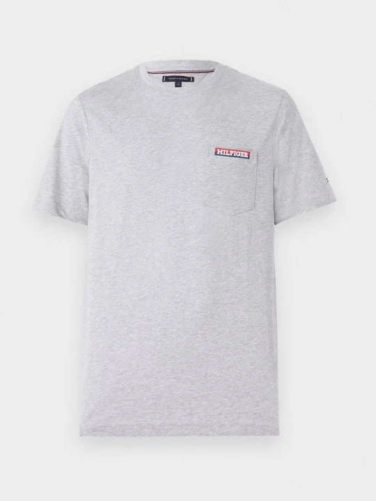 Zdjęcie produktu T-shirt basic Tommy Hilfiger szary