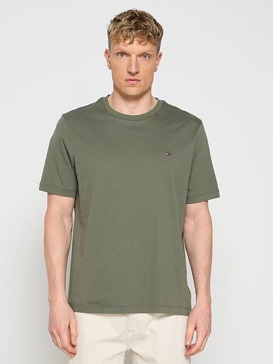 Zdjęcie produktu T-shirt basic Tommy Hilfiger zielony
