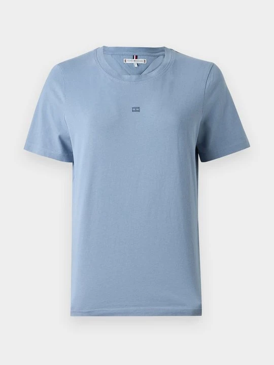 Zdjęcie produktu T-shirt basic Tommy Hilfiger niebieski
