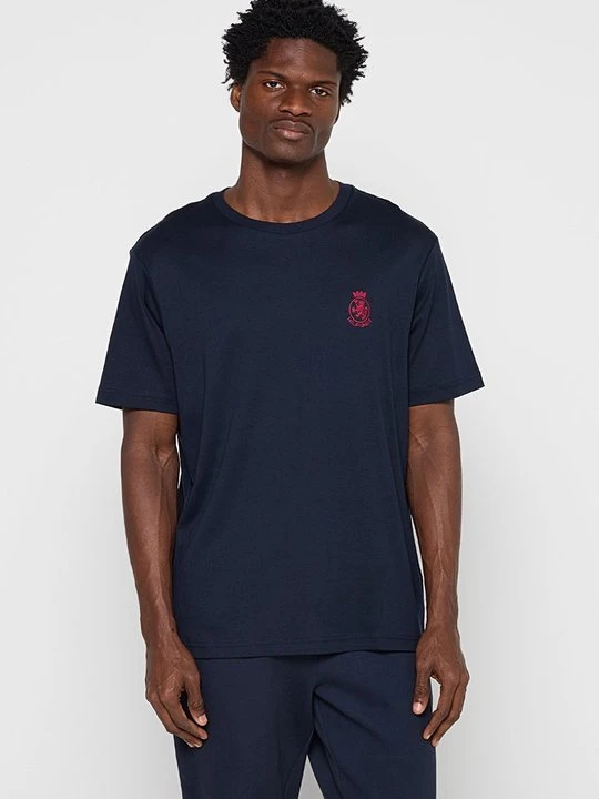 Zdjęcie produktu T-shirt basic Tommy Hilfiger niebieski
