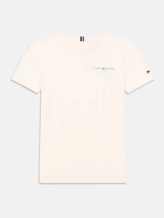 Zdjęcie produktu T-shirt basic Tommy Hilfiger mleczny