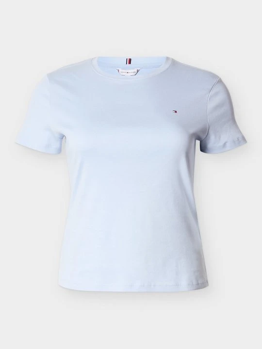 Zdjęcie produktu T-shirt basic Tommy Hilfiger jasnoniebieski