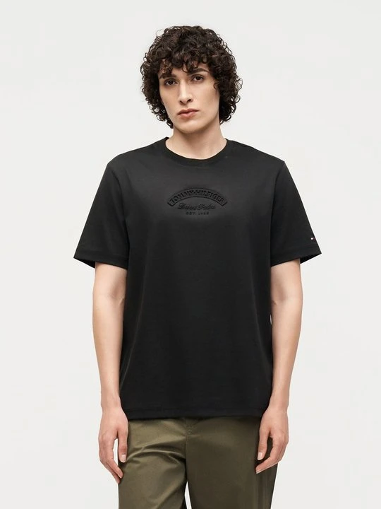Zdjęcie produktu T-shirt basic Tommy Hilfiger czarny