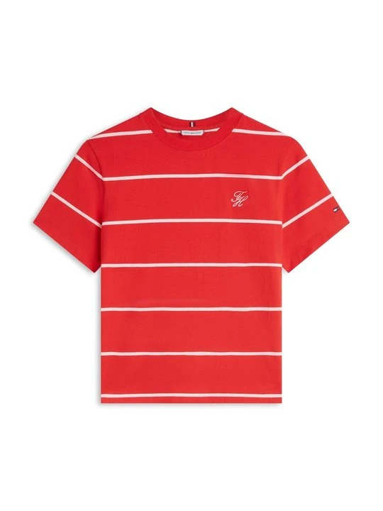 Zdjęcie produktu T-shirt basic Tommy Hilfiger czerwony