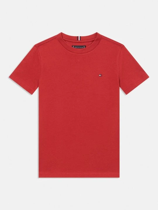 Zdjęcie produktu T-shirt basic Tommy Hilfiger czerwony