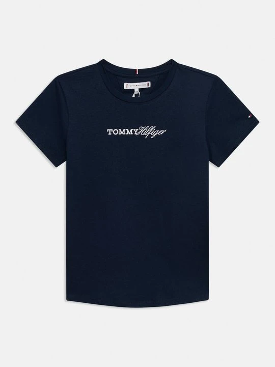 Zdjęcie produktu T-shirt basic Tommy Hilfiger granatowy
