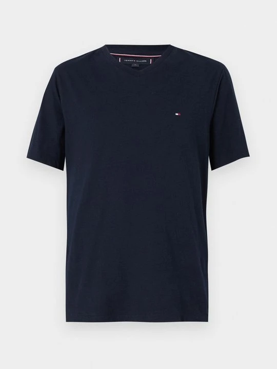 Zdjęcie produktu T-shirt basic Tommy Hilfiger granatowy