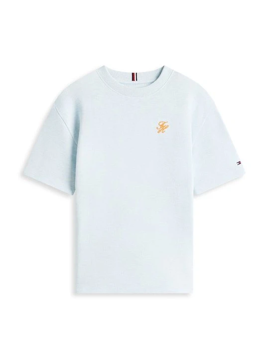 Zdjęcie produktu T-shirt basic Tommy Hilfiger jasnoniebieski